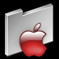 TRITANIUM SQUARED FOLDER APPLE RED